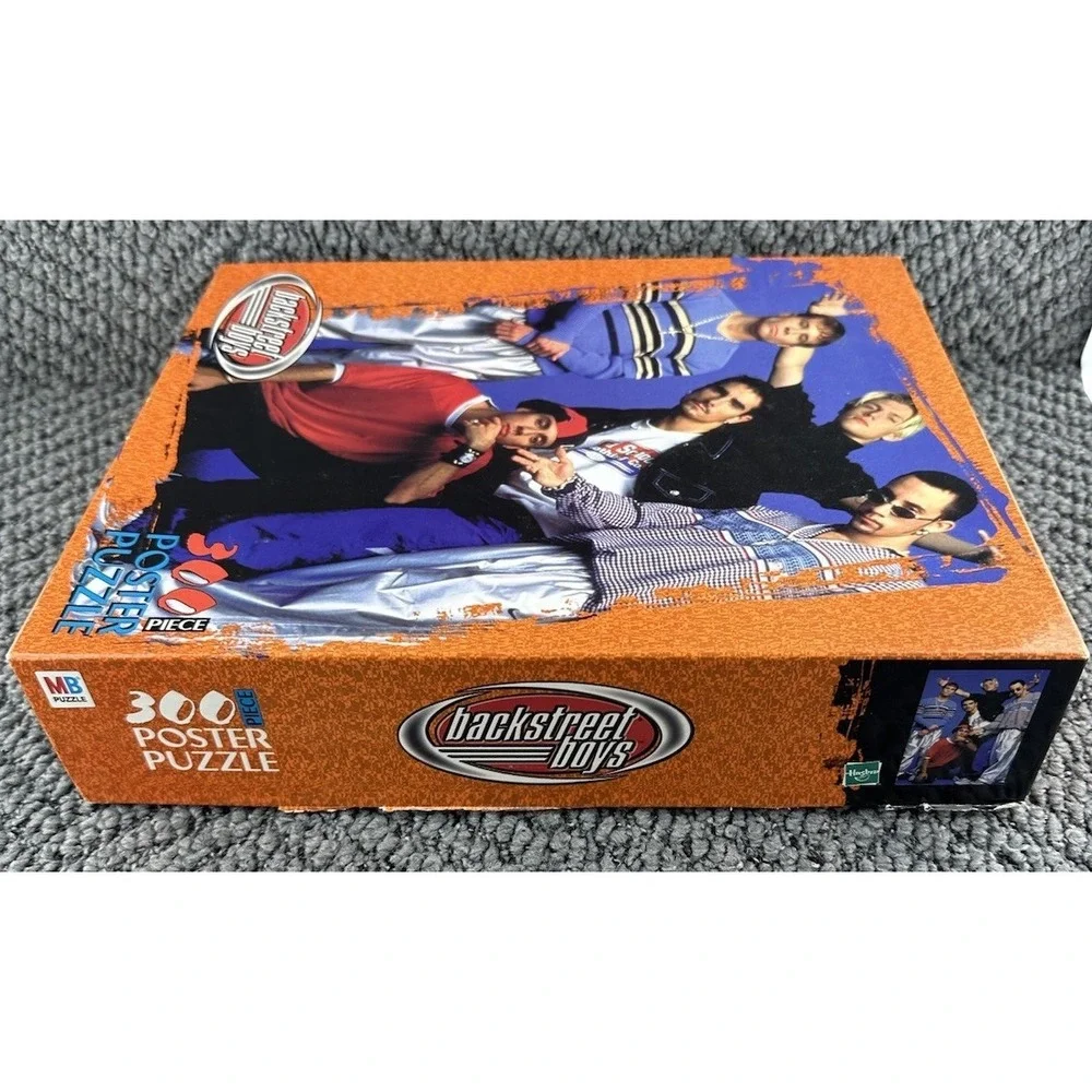 Backstreet Boys Millennium Jumbo 300 Piece Poster Size Puzzle Boy Band Complete‎